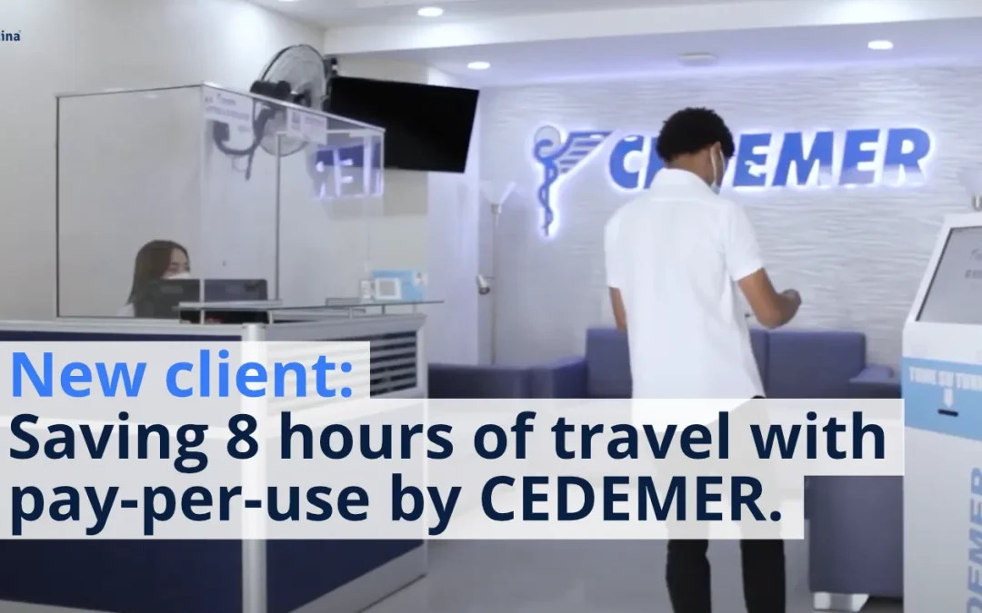 New client: Saving 8 hours of travel with  pay-per-use by CEDEMER.